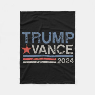 Retro Trump Vance Streep Trump Jd Vance Fleece Deken
