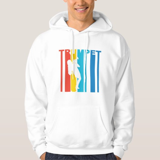 Retro Trumpet Hoodie (Voorkant)