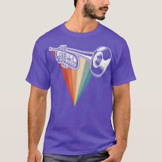 Retro Trumpet Jazz Music Trumpeter, trompetspeler T-shirt