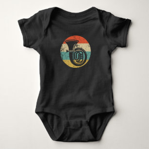 Retro Tuba  stijl Musicus Musical Instrume Romper