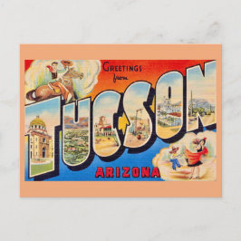 Retro Tucson Arizona Postcard Briefkaart
