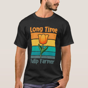 Retro Tuinboer - Tuinman Tulip Garde T-shirt