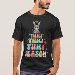 Retro Tuki Tuki Ezel Het Is Het Seizoen Mexicaanse T-shirt