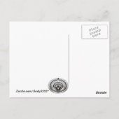 Retro Tunnel ~ briefkaart (Achterkant)