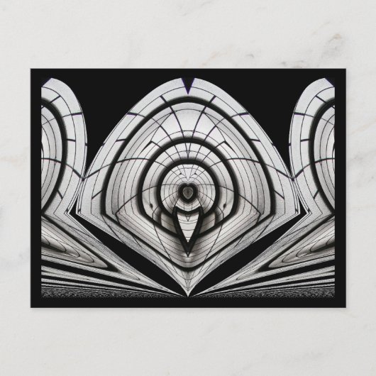 Retro Tunnel ~ briefkaart (Voorkant)