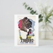 retro Turijn valleys Italiaans Briefkaart (Staand voorkant)