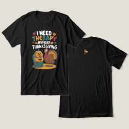 Retro Turkey Therapy Tri-Blend Shirt