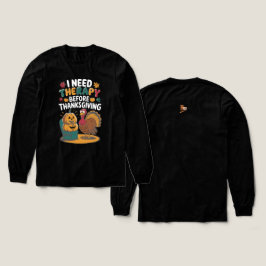 Retro Turkey Therapy Tri-Blend Shirt