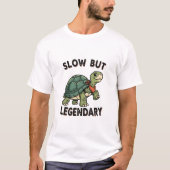 Retro Turtle Legendary Pace Men’s Graphic T-Shirt (Voorkant)