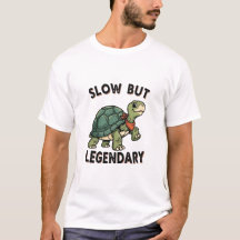 Retro Turtle Legendary Pace Men’s Graphic T-Shirt