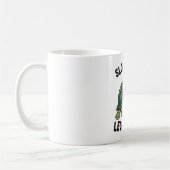 Retro Turtle Slow Legend White Coffee Mug Koffiemok (Links)