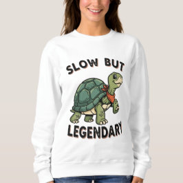 Retro Turtle Slow Legend Women’s Sweatshirt