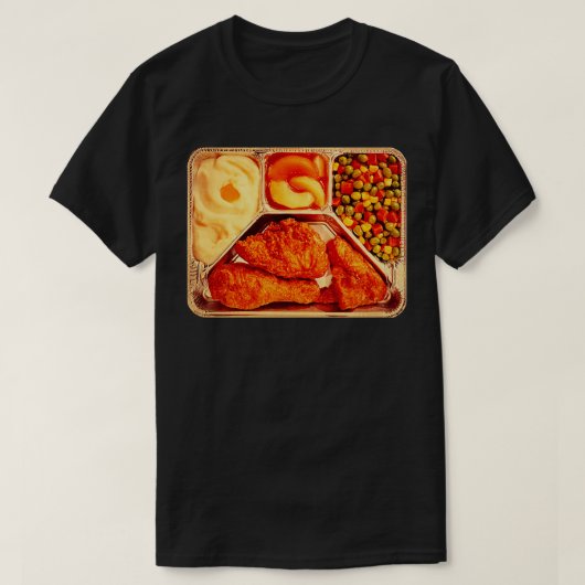 Retro TV Diner T-shirt (Design voorkant)