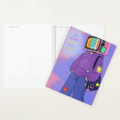 Retro tv dopamine planner (Display)