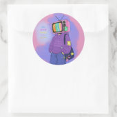 Retro TV dopamine sticker (Tas)