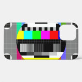 Retro TV geen signaalillustratie. Case-Mate iPhone Case (Achterkant (horizontaal))