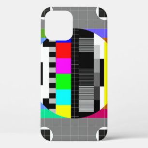 Retro TV geen signaalillustratie. Case-Mate iPhone Case