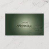 Retro  Tv illustratie Visitekaartje (Achterkant)