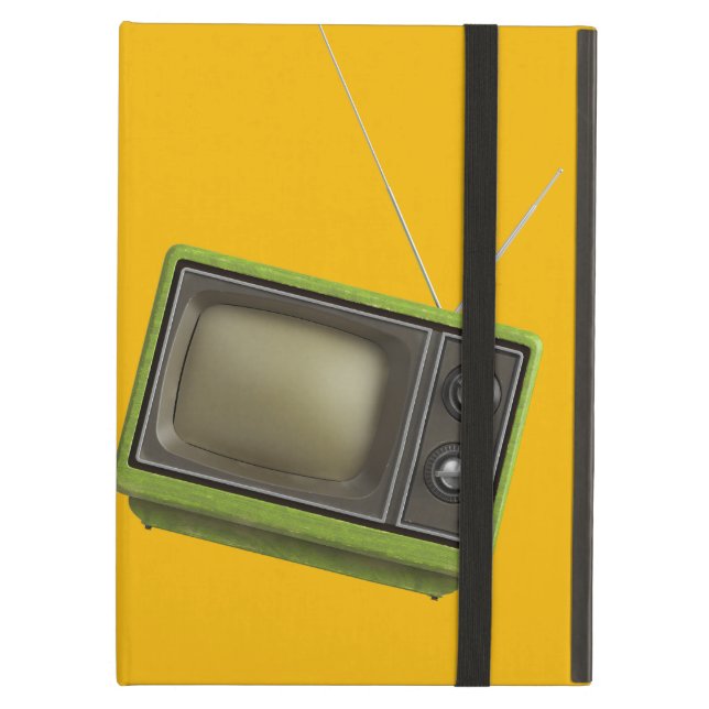 Retro-tv iPad Air Hoesje (Voorkant Gesloten)