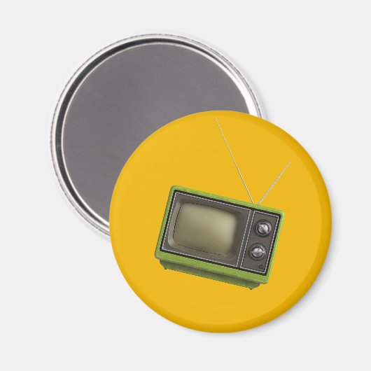 Retro-tv Magneet (Voorkant / Achterkant)