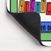Retro TV Mousepad Muismat (Hoek)