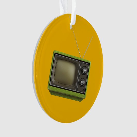 Retro-tv Ornament (voorkant)