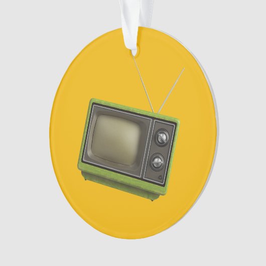 Retro-tv Ornament (voorkant)