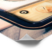 Retro TV receivers set from circa 60s, 70s and 80s Poster (Hoek)