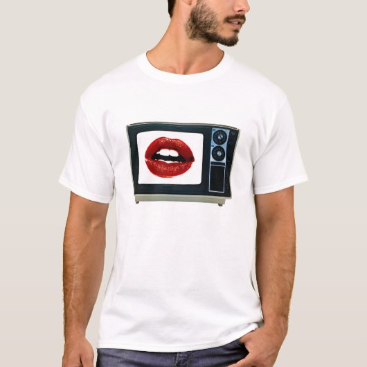 Retro TV-Shirt T-shirt (Voorkant)