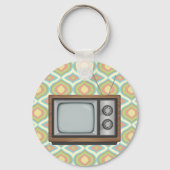 Retro-tv Sleutelhanger (Voorkant)