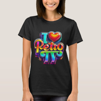 Retro TV T-shirt