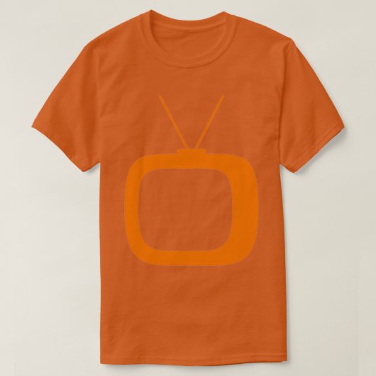 Retro-tv T-shirt (Design voorkant)