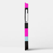 retro - tv - testpatroon met stil blijven messa Case-Mate iPhone case (Achterkant / Links)