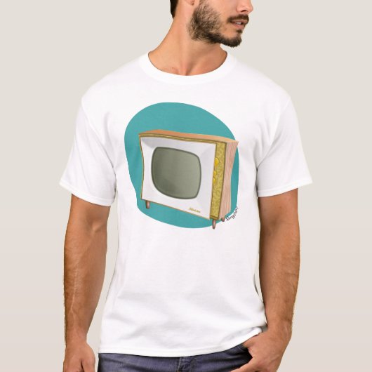 Retro-tv-tijd! T-shirt (Voorkant)