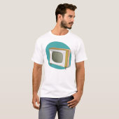 Retro-tv-tijd! T-shirt (Voorkant volledig)
