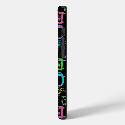 Retro-tv's Case-Mate iPhone Case (Achterkant / Links)