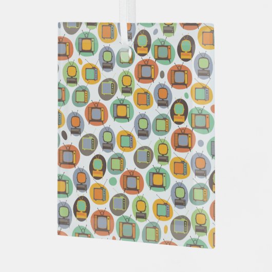 RETRO-tv's Glas Ornament (Voorkant links)