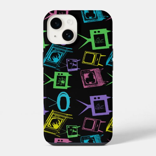 Retro-tv's iPhone Hoesje (Achterkant)