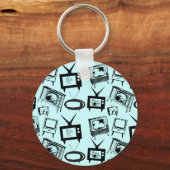 Retro-tv's Sleutelhanger (Voorkant)