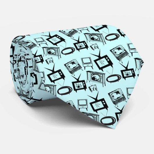 Retro-tv's Stropdas (Opgerold)