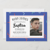 Retro Tween/Teen Baptisme Kaart (Voorkant)