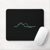 Retro Twin Peaks Muismat (Met muis)