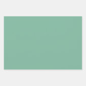 Retro Twinking Stars Patroon Blauwgroen Roze Inpakpapier Vel (Voorkant 2)