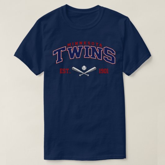 Retro Twins 1 T-shirt (Design voorkant)