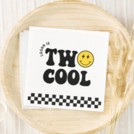 Retro Two Cool Boy 2de verpartij Servet