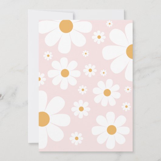 Retro Two Groovy 70's Style Birthday Kaart (Achterkant)