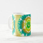 Retro Tye Dye mok koffie (Voorkant links)