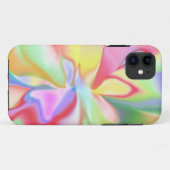 Retro Tye Dye Print iPhone 5 Hoesje (Achterkant (horizontaal))