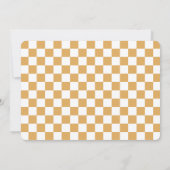 Retro Type Afstuderen Foto Aankondiging (Achterkant)