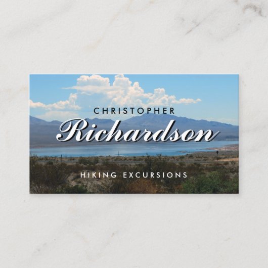 RETRO  TYPE BEHANDELING FOTO VISITEKAARTJE (Voorkant)